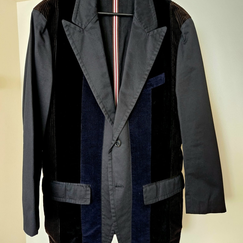 Black and Navy Blazer